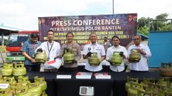 Polda Banten Bongkar Kecurangan Pengisian LPG Subsidi, Negara Rugi Rp3,3 Miliar