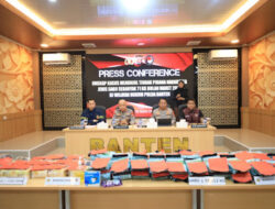 Ditresnarkoba Polda Banten Bongkar Sindikat Sabu, 71 Kg Disita